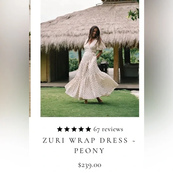 Daughters of India 100 pc cotton color blocked print Zuri style maxi dress. - Picture 4 of 4